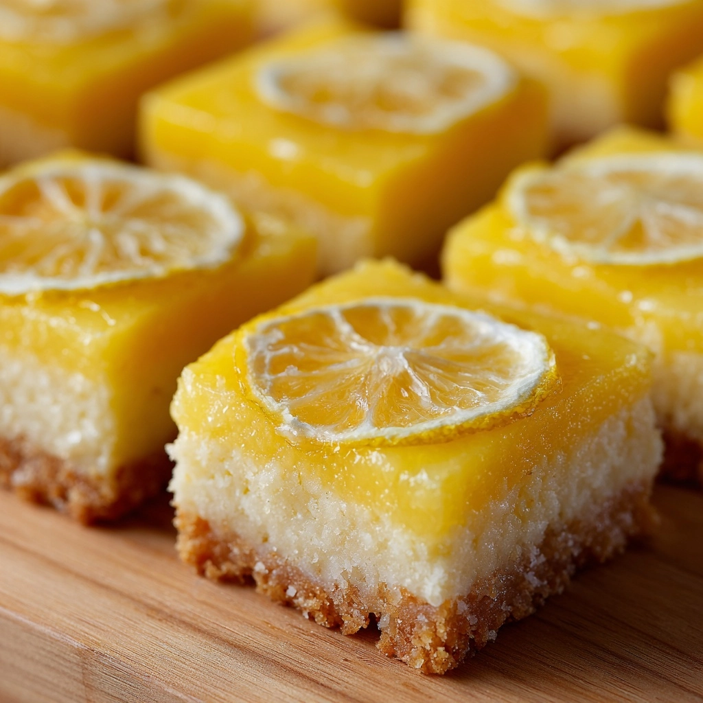 Lemon Delight Bars Recipe - Recipe Image