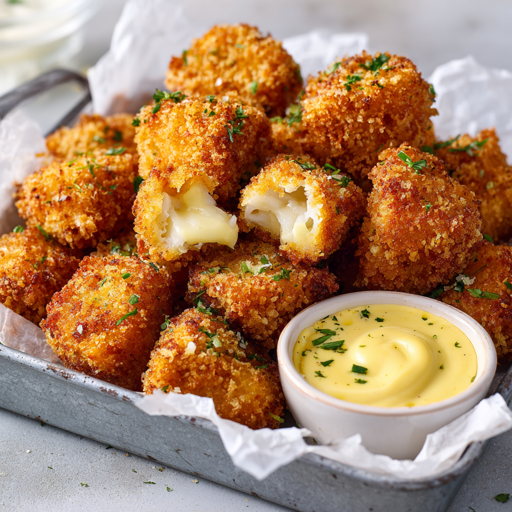 BEST Crispy Baked Chicken Nuggets Recipe - Recipe Image