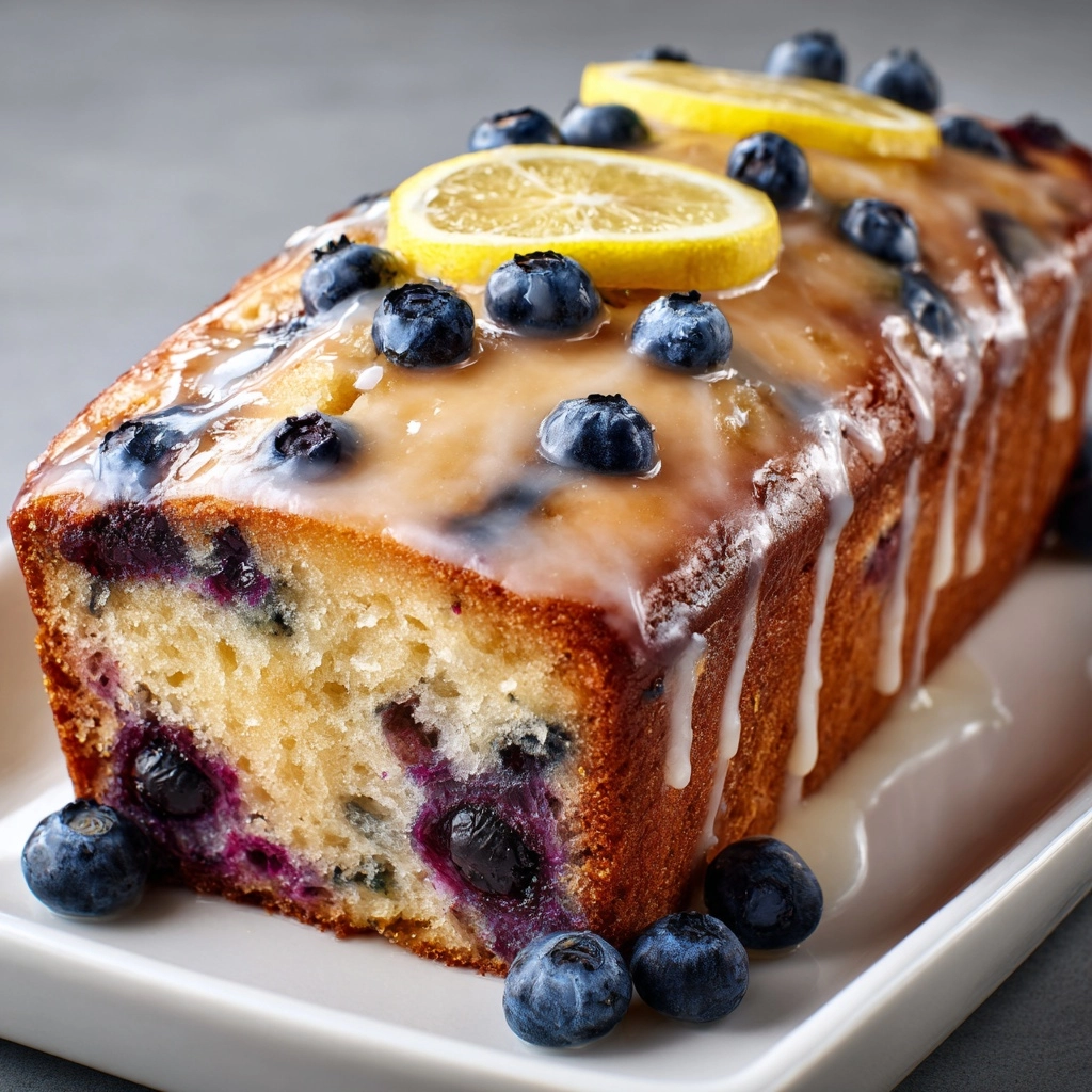 Lemon Blueberry Bread Recipe - Recipe Image