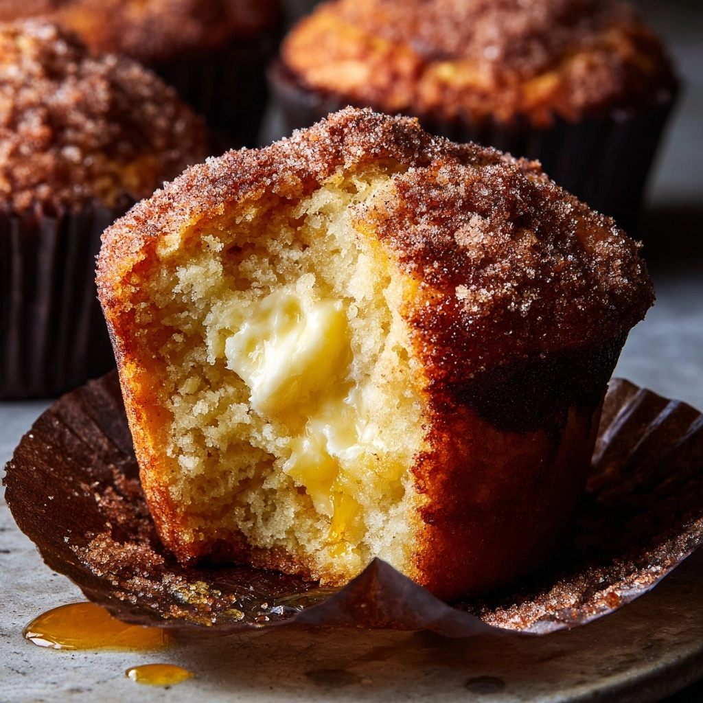 Gooey Cinnamon Cream Cheese Muffins Recipe - Recipe Image