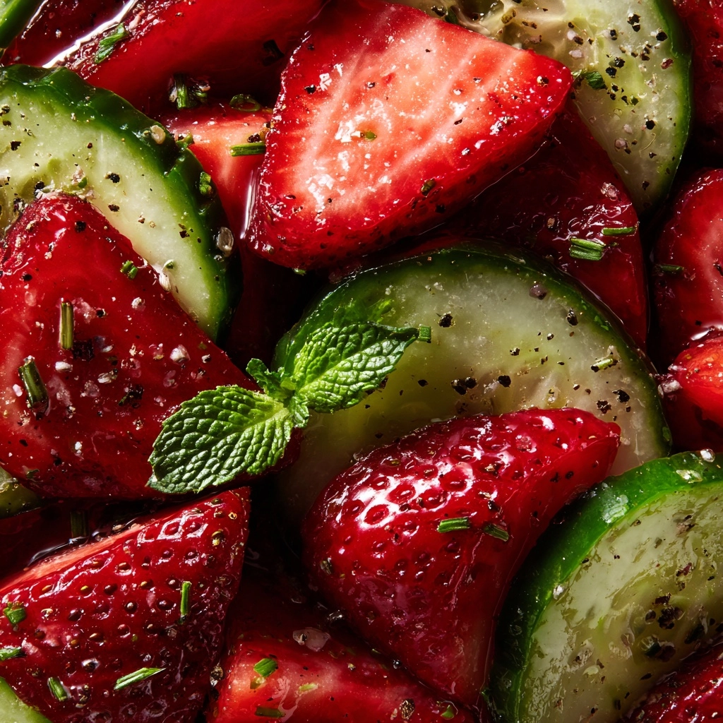 Strawberry Cucumber Salad Recipe - Recipe Image