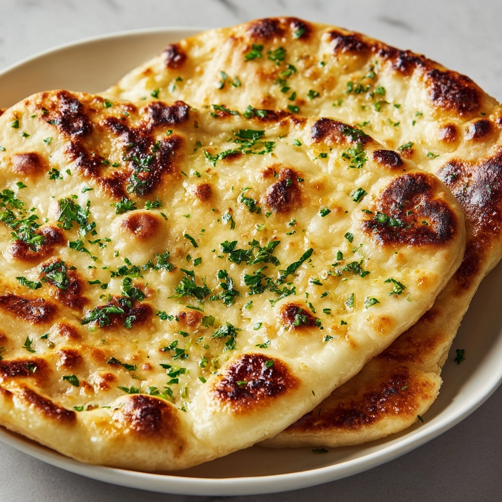 Homemade Naan Bread Recipe - Recipe Image