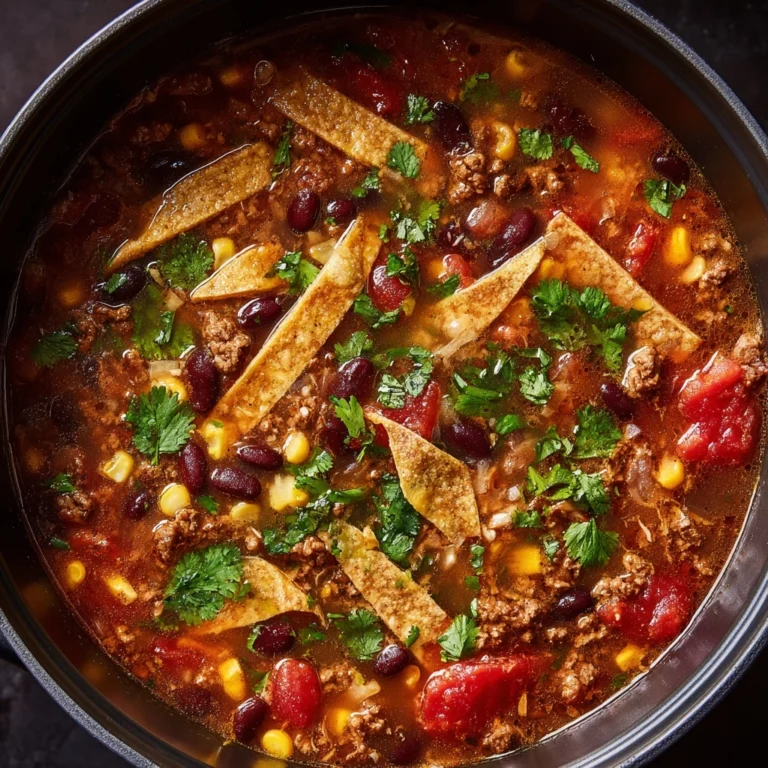 Easy Taco Soup Recipe