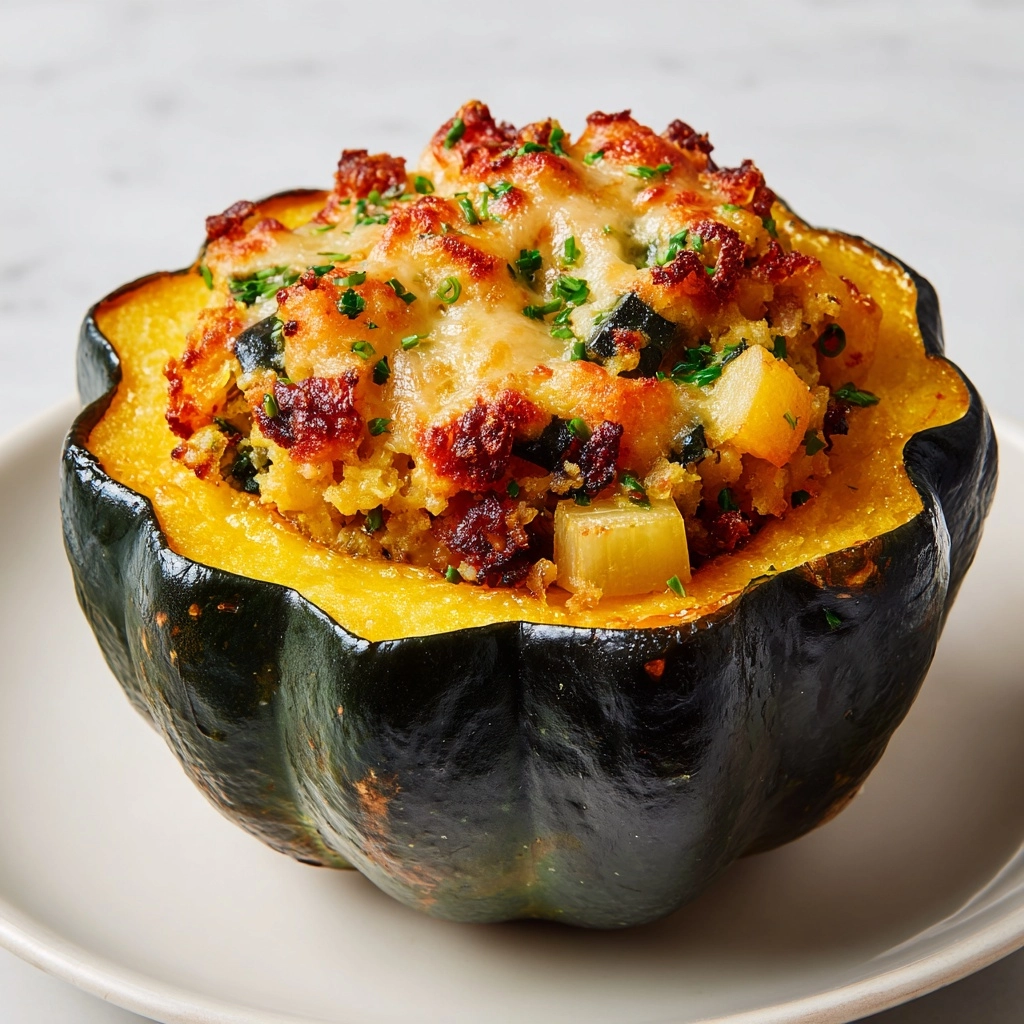 Stuffed Acorn Squash Recipe - Recipe Image