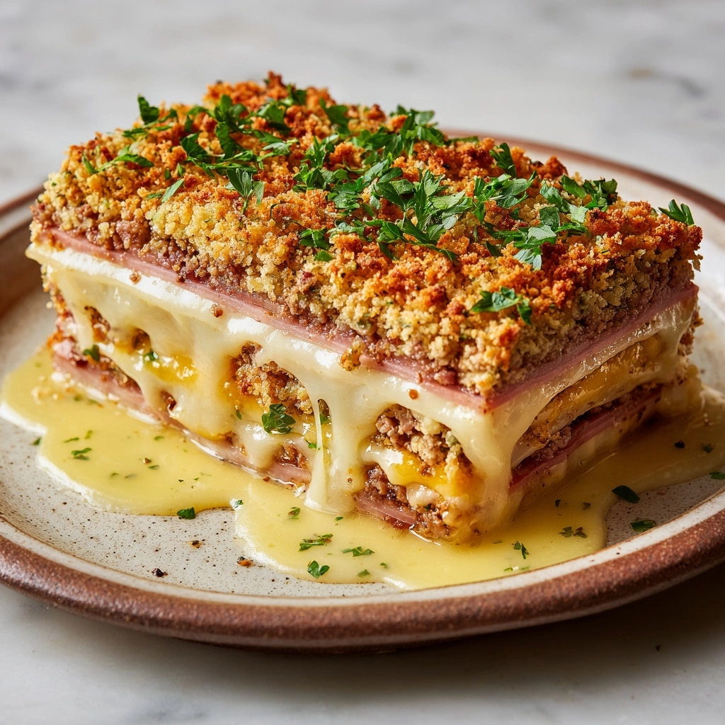 Chicken Cordon Bleu Meatloaf Recipe