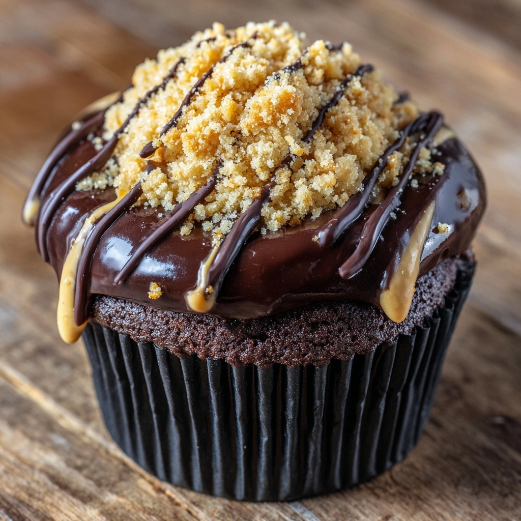 German Chocolate Cupcakes Recipe - Recipe Image