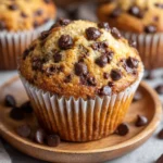 Greek Yogurt Peanut Butter Muffins with Chocolate Chips Recipe