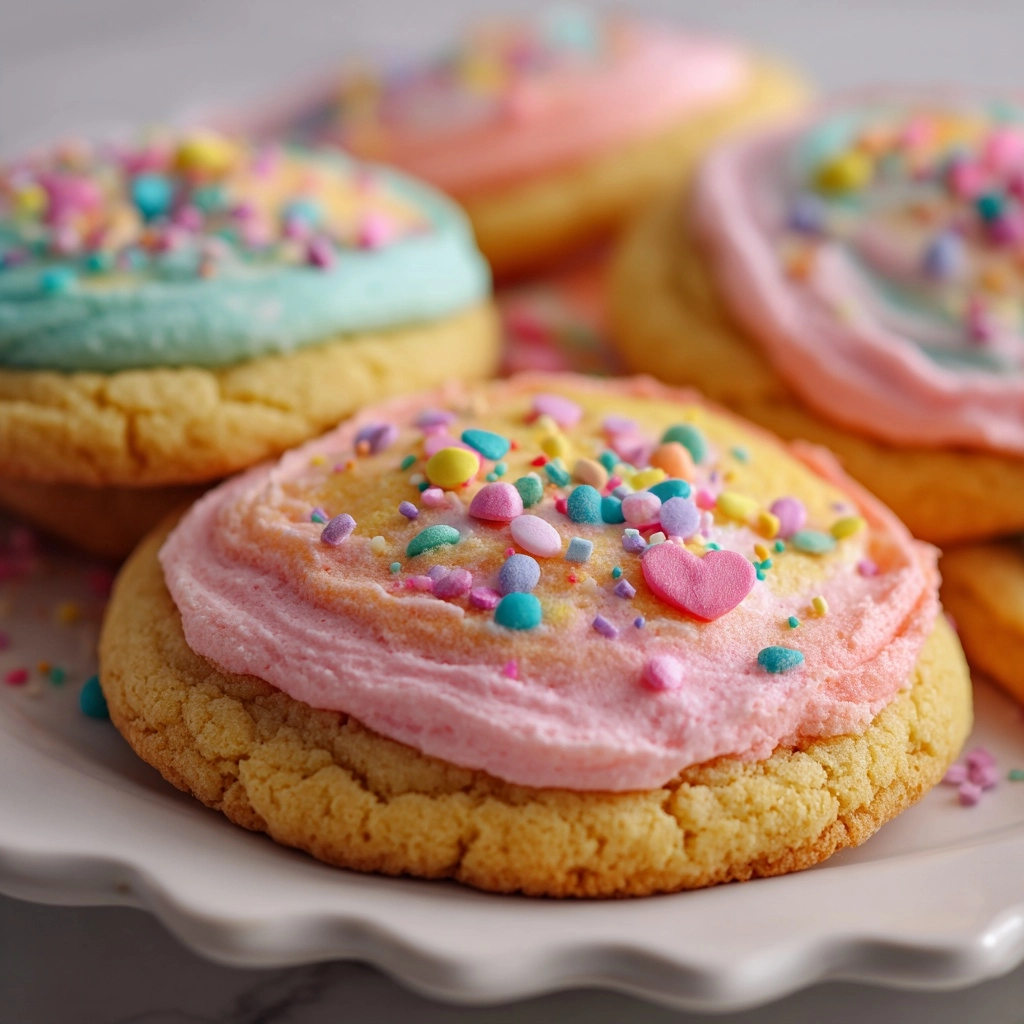 Easter Egg Sugar Cookies Recipe - Recipe Image