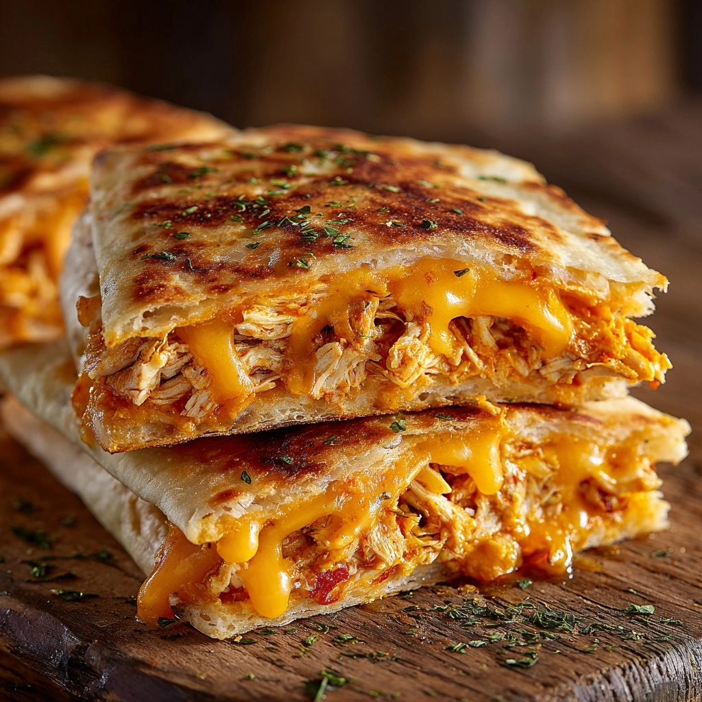 Cheesy Chicken Taco Pockets Recipe - Recipe Image