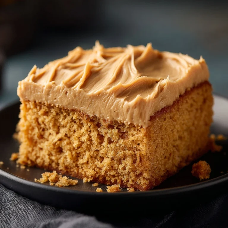 Peanut Butter Cake Recipe