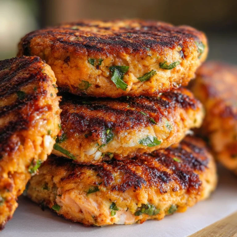 Mediterranean Salmon Patties Recipe