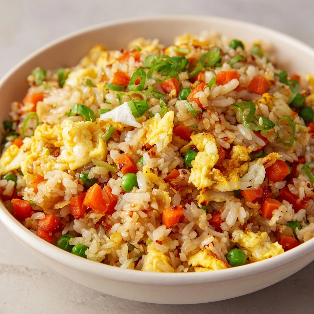 Easy Egg Fried Rice Recipe - Recipe Image