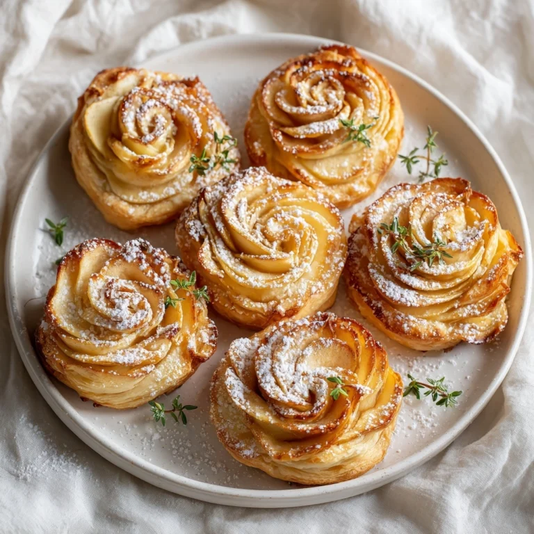 Puff Pastry Apple Roses Recipe