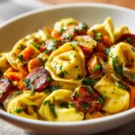 Crockpot Pierogi Casserole with Kielbasa Recipe