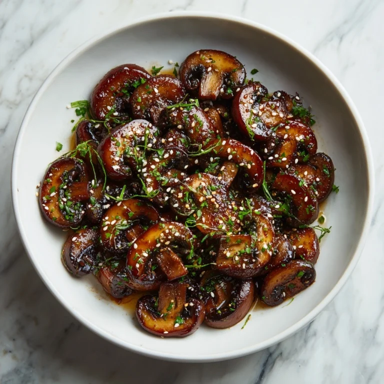 Gochujang Mushrooms Recipe