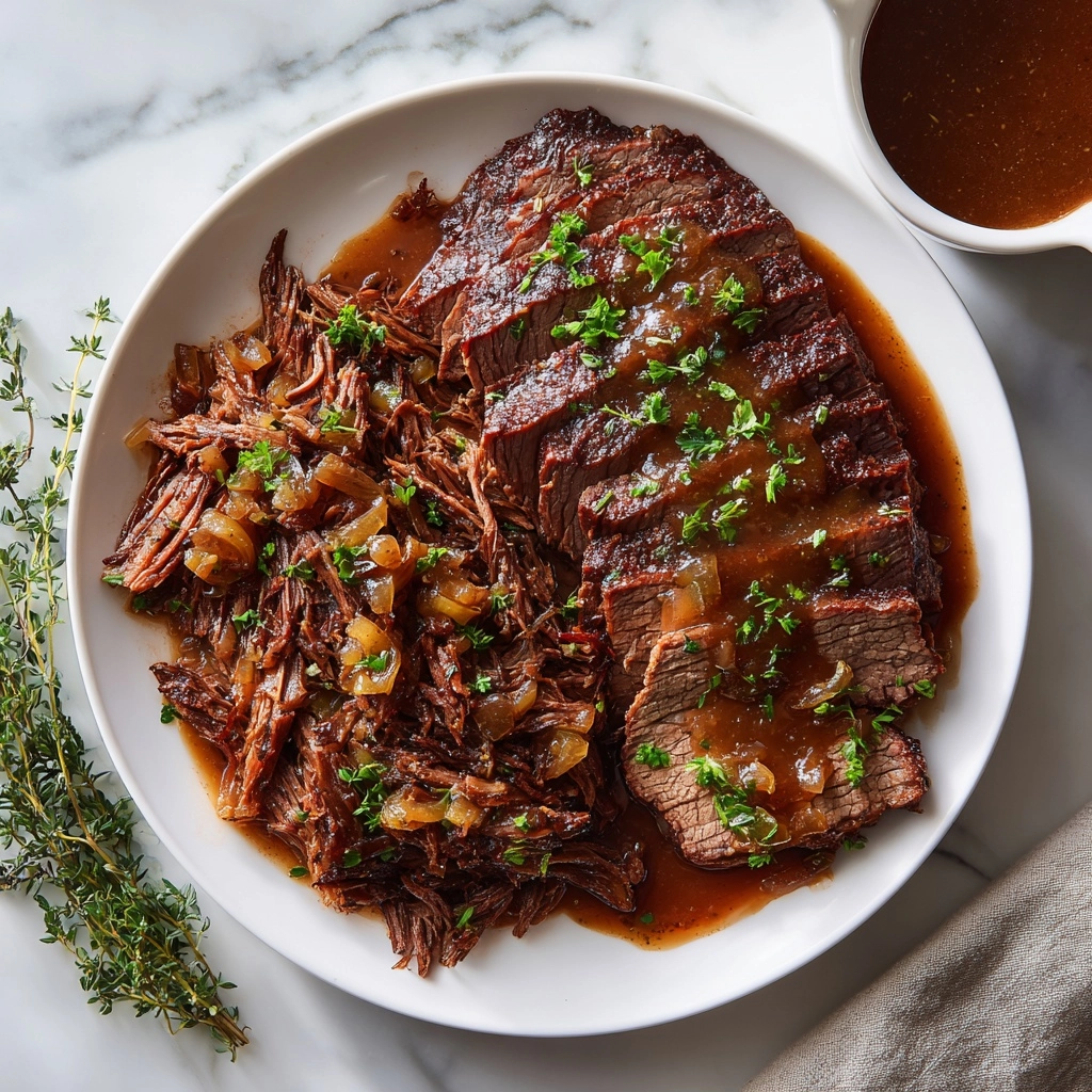 Crock Pot Beef Brisket Recipe - Recipe Image