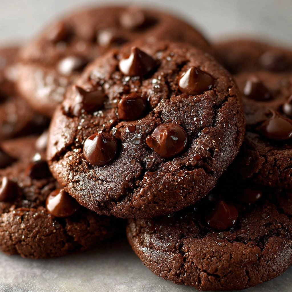 Double Chocolate Chip Cookies Recipe - Recipe Image