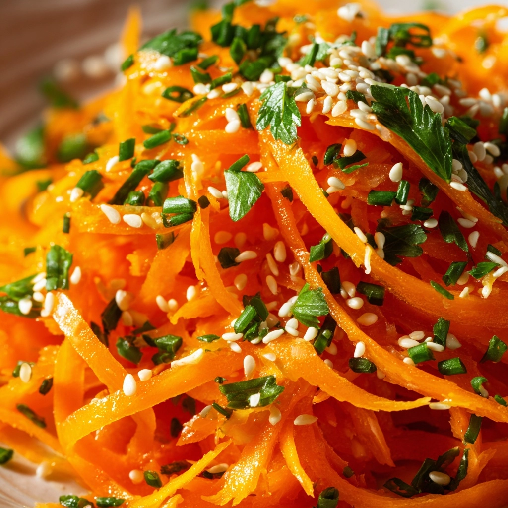 Spicy Korean Carrots Recipe - Recipe Image