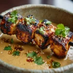 Thai Chicken Satay with Peanut Sauce Recipe