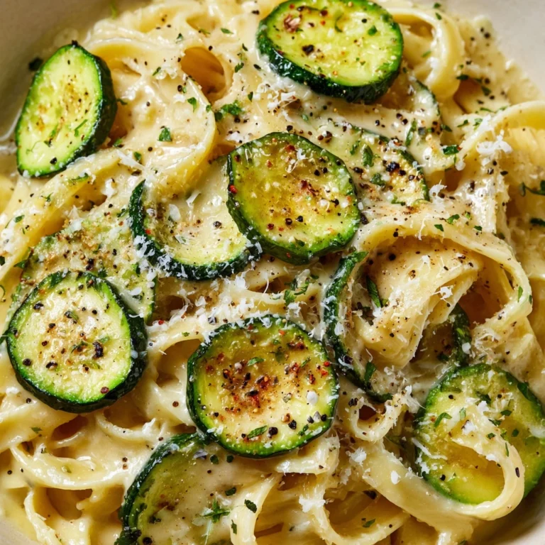 Creamy Courgette Pasta Recipe