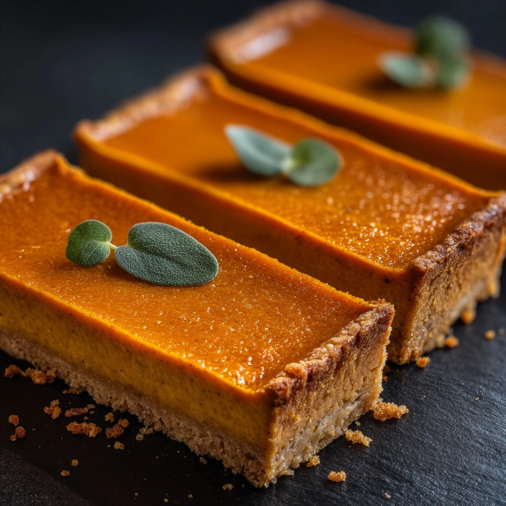 Sweet Potato Pie Bars Recipe - Recipe Image