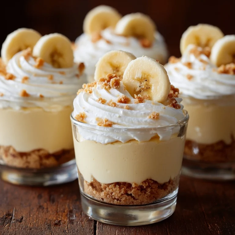 Banana Pudding Cups Recipe