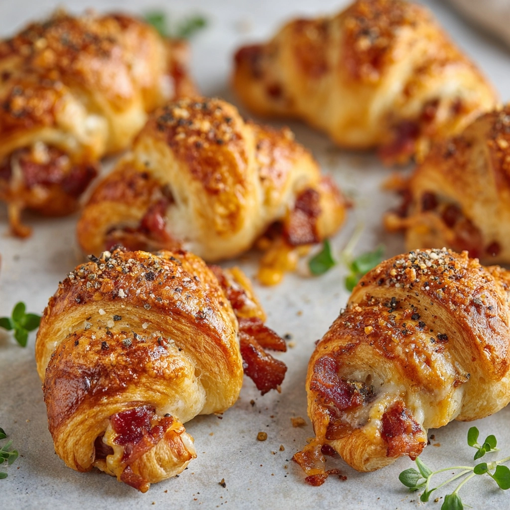 Sausage Cream Cheese Crescents Recipe - Recipe Image