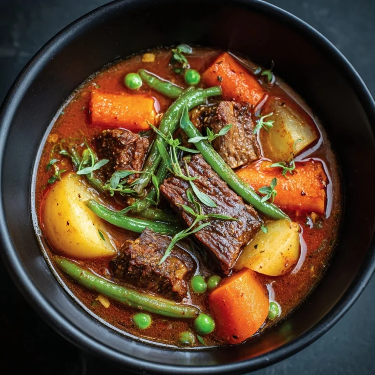 Beef Vegetable Soup Recipe