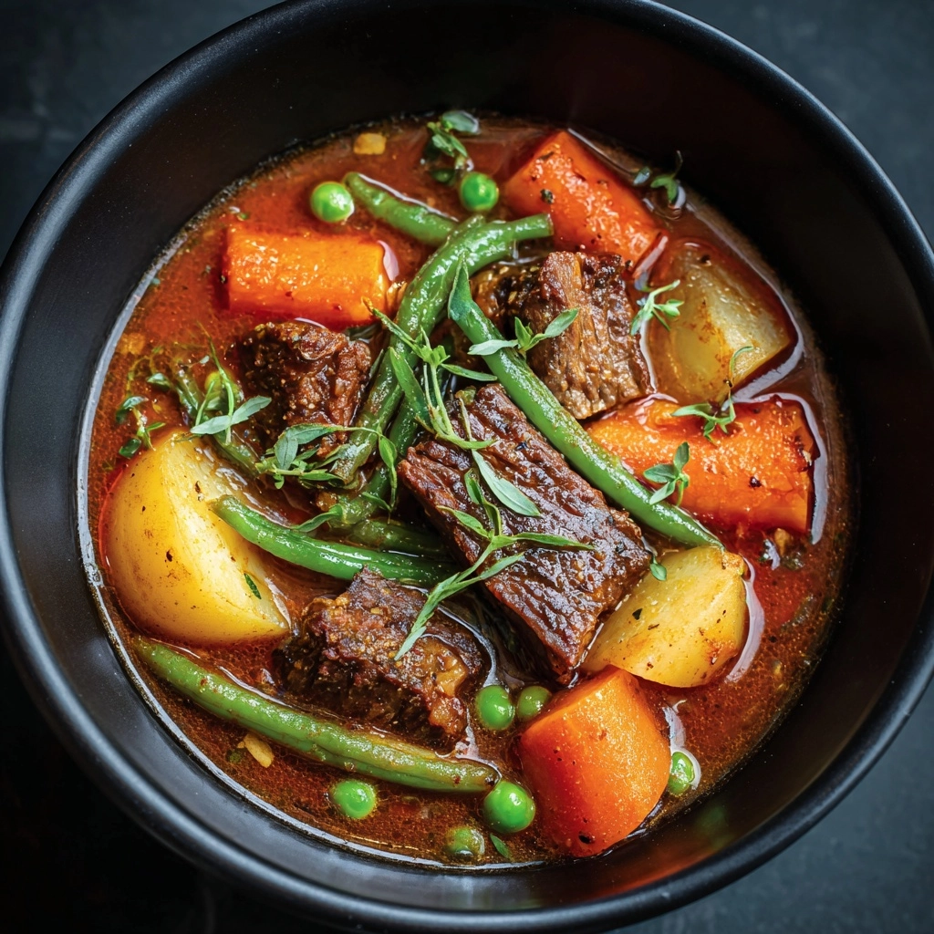 Beef Vegetable Soup Recipe - Recipe Image