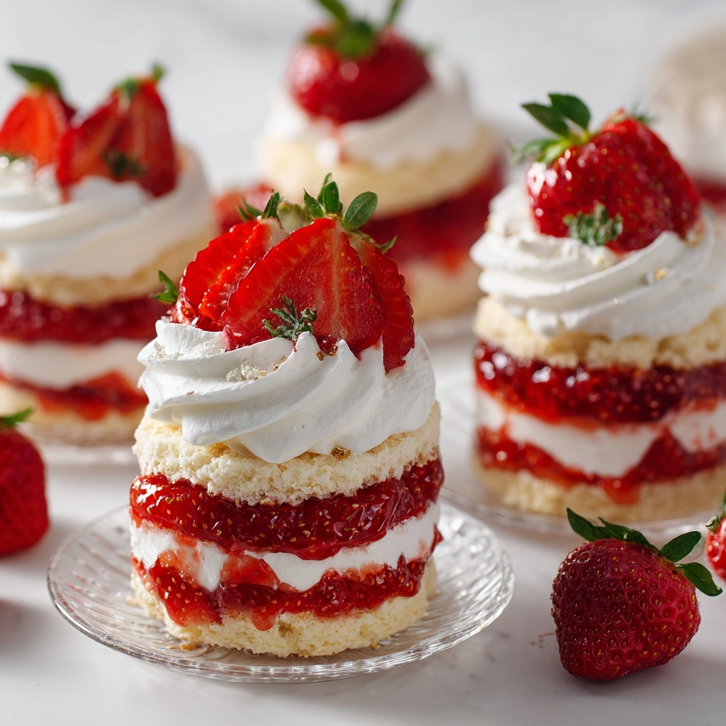 Strawberry Shortcake with Whipped Cream Recipe - Recipe Image