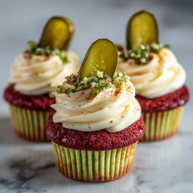 Pickle Cupcakes Recipe