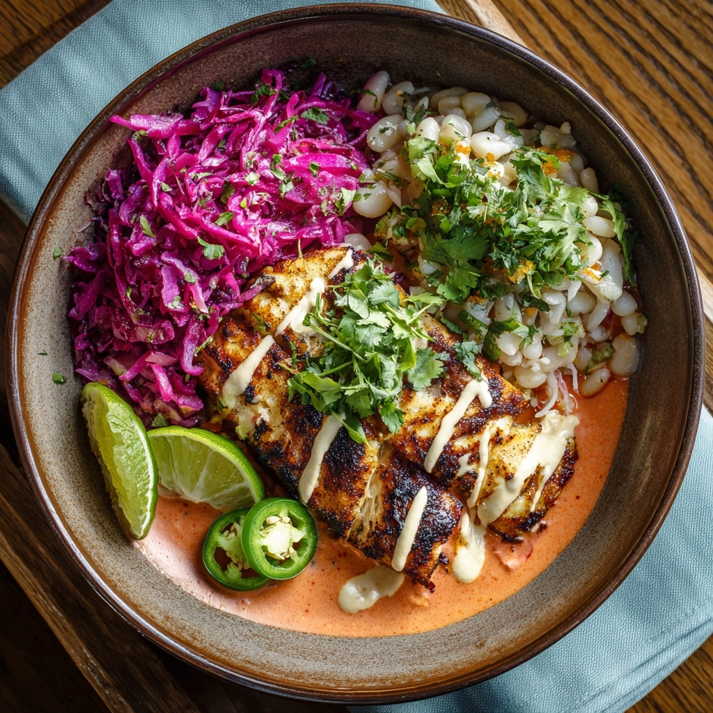 Baja Fish Taco Bowls Recipe