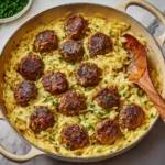 One Pan Chicken Meatballs Recipe