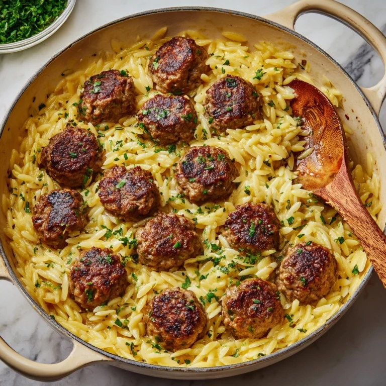 One Pan Chicken Meatballs Recipe