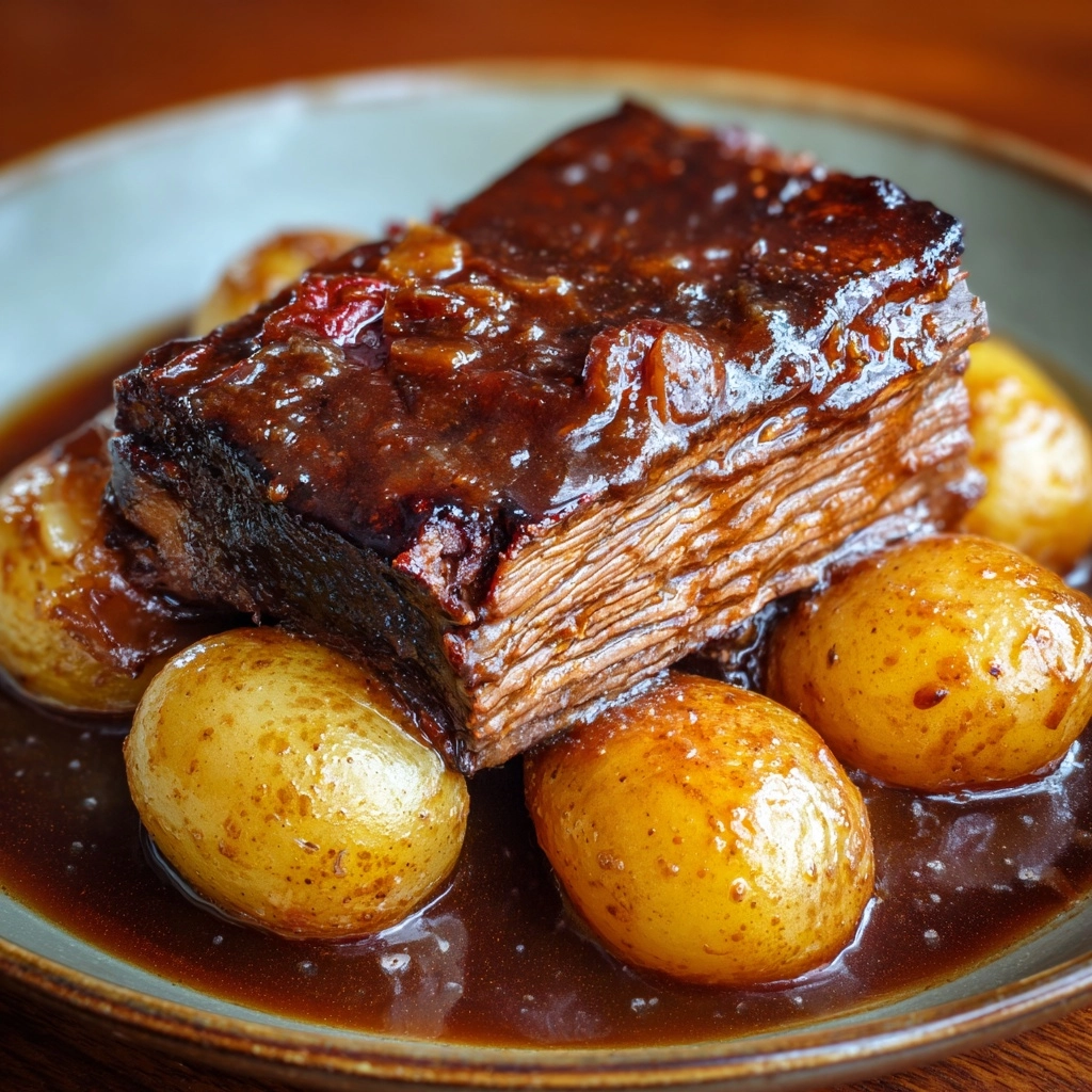 Classic Slow Cooker Pot Roast Recipe - Recipe Image
