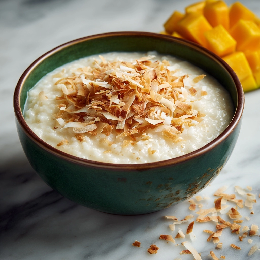 Coconut Rice Pudding Recipe - Recipe Image