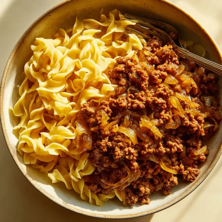 French Onion Ground Beef Casserole Recipe