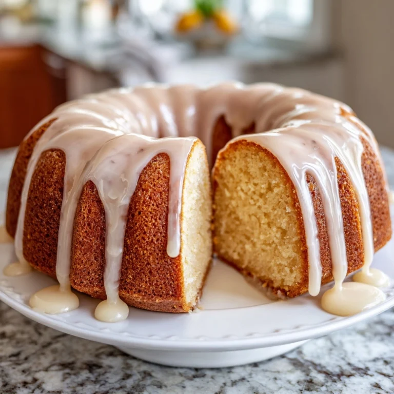 Sour Cream Pound Cake Recipe