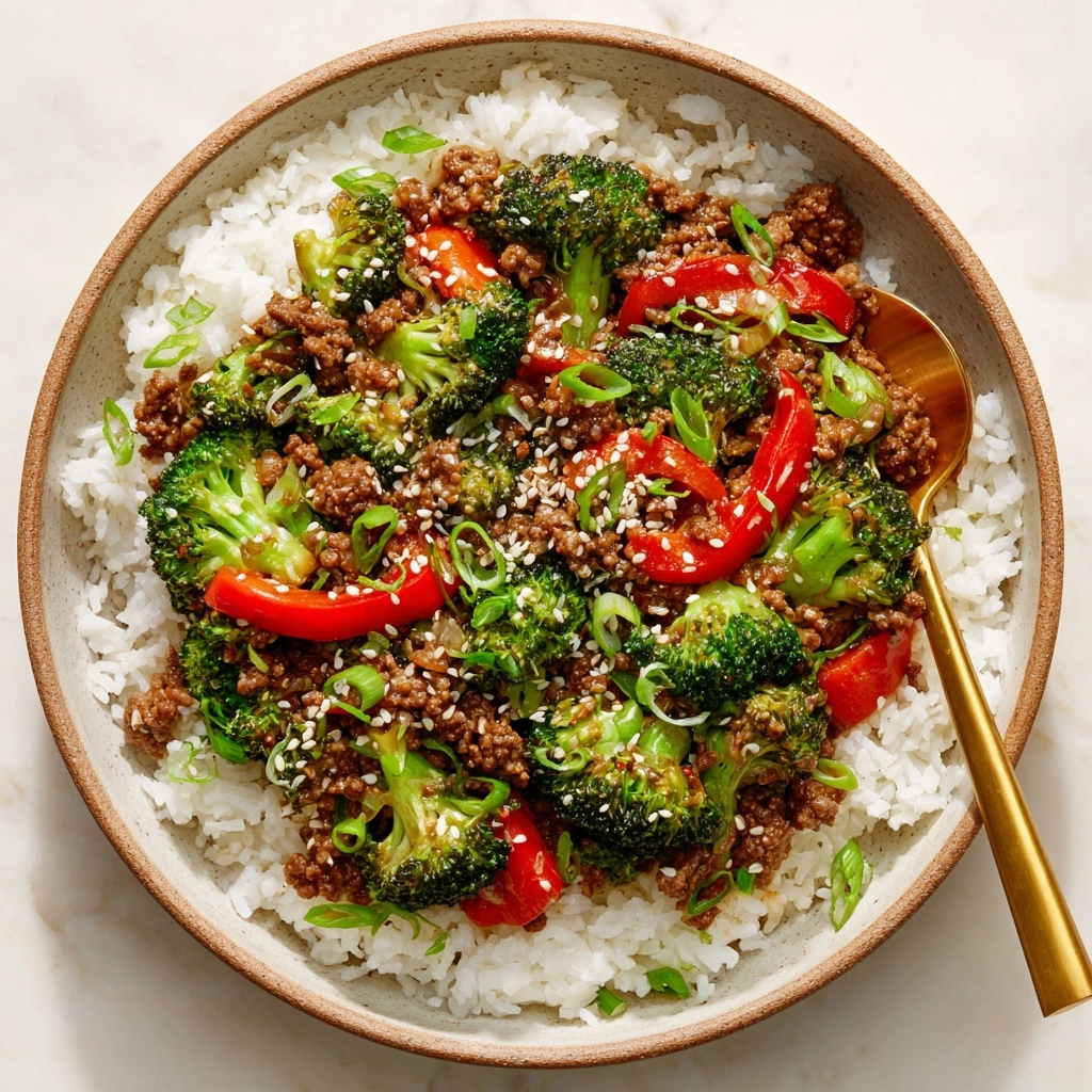 Teriyaki Beef Bowls Recipe - Recipe Image