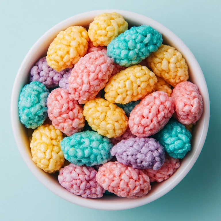 Easter Egg Rice Krispie Treats Recipe