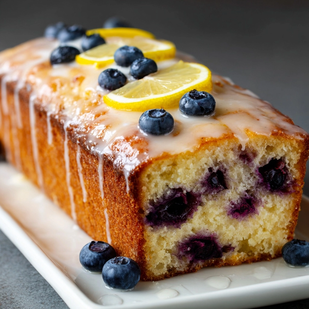 Lemon Blueberry Bread Recipe - Recipe Image