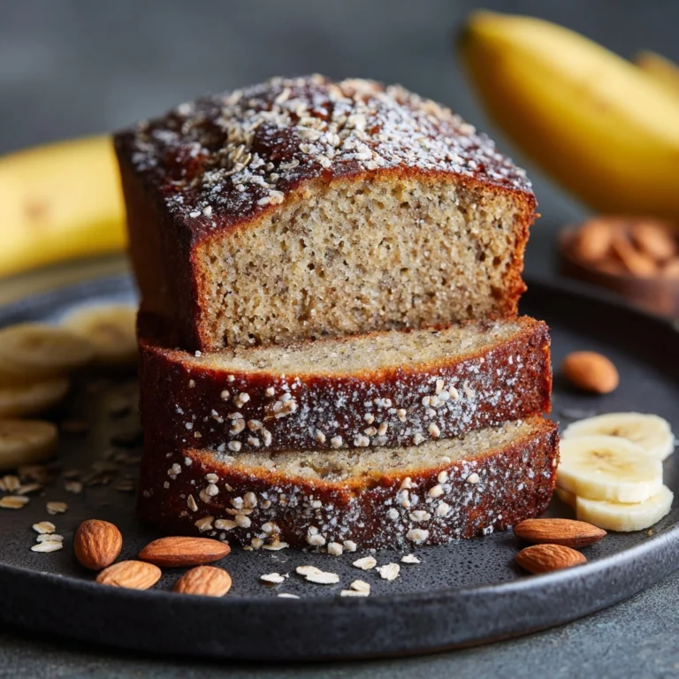 Almond Flour Banana Bread Recipe