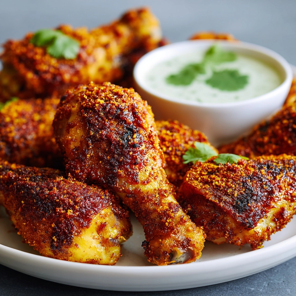 Peruvian-Style Roast Chicken with Green Sauce Recipe - Recipe Image
