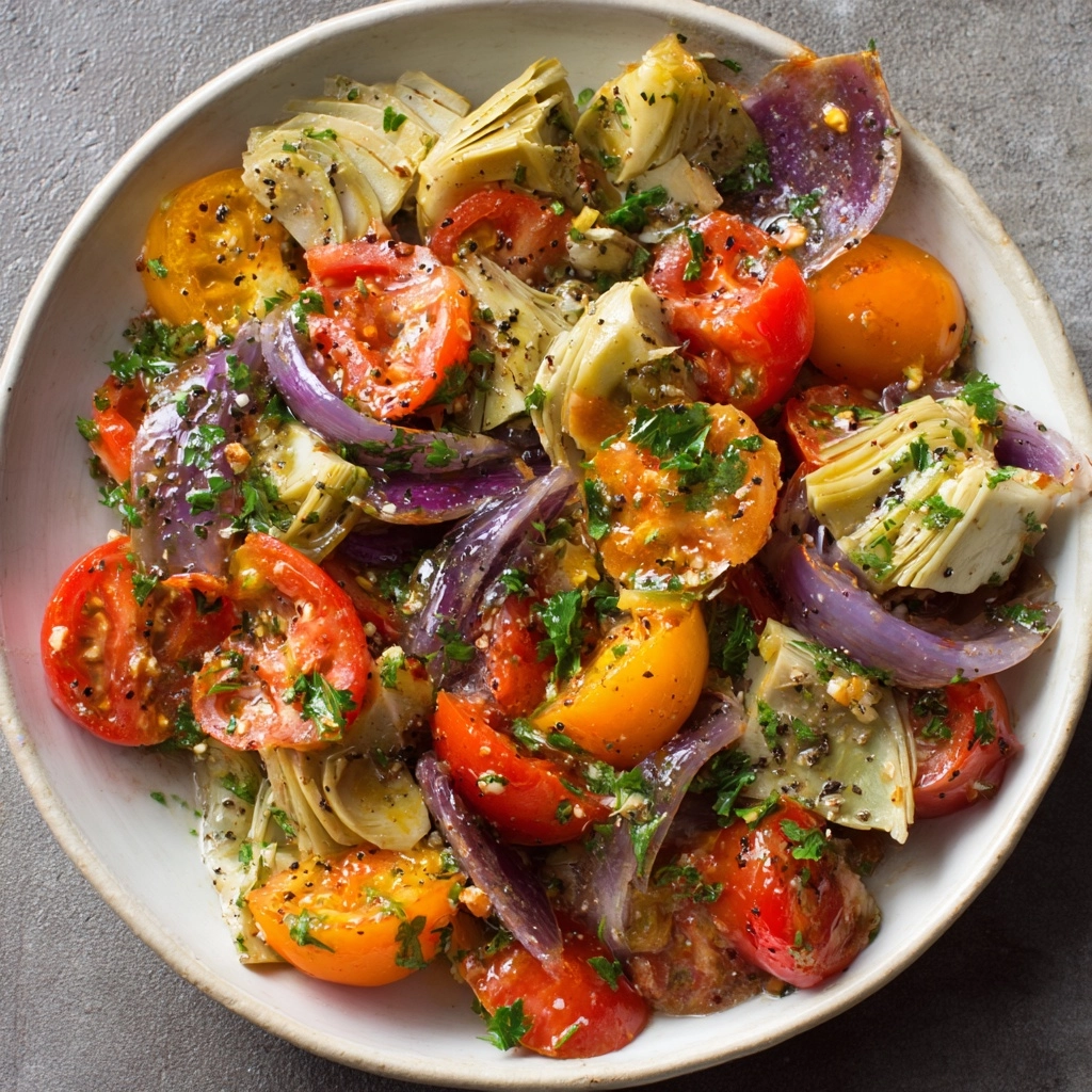 Mediterranean Artichoke Salad Recipe