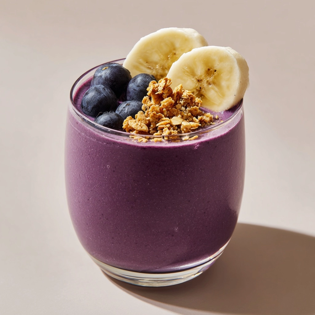Vegan Blueberry Banana Smoothie Recipe