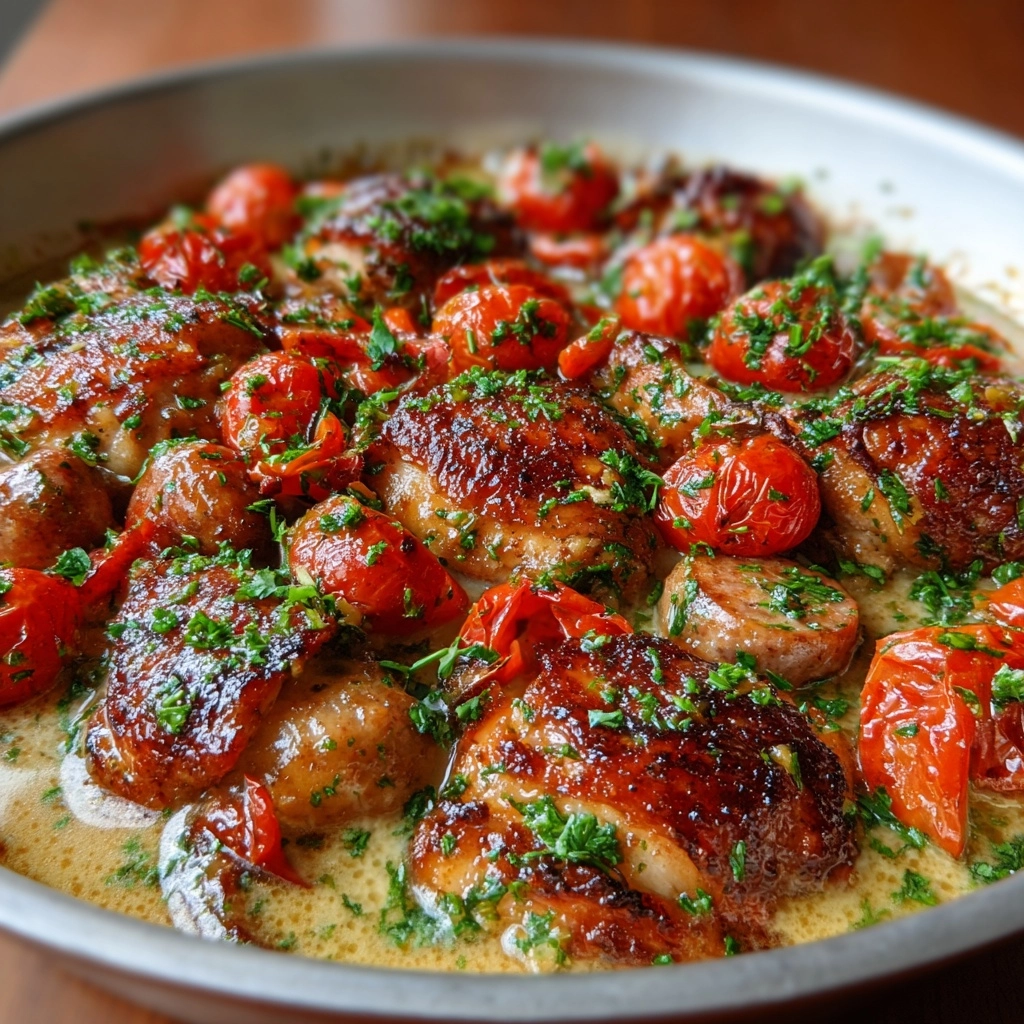 Chicken Scarpariello Recipe - Recipe Image