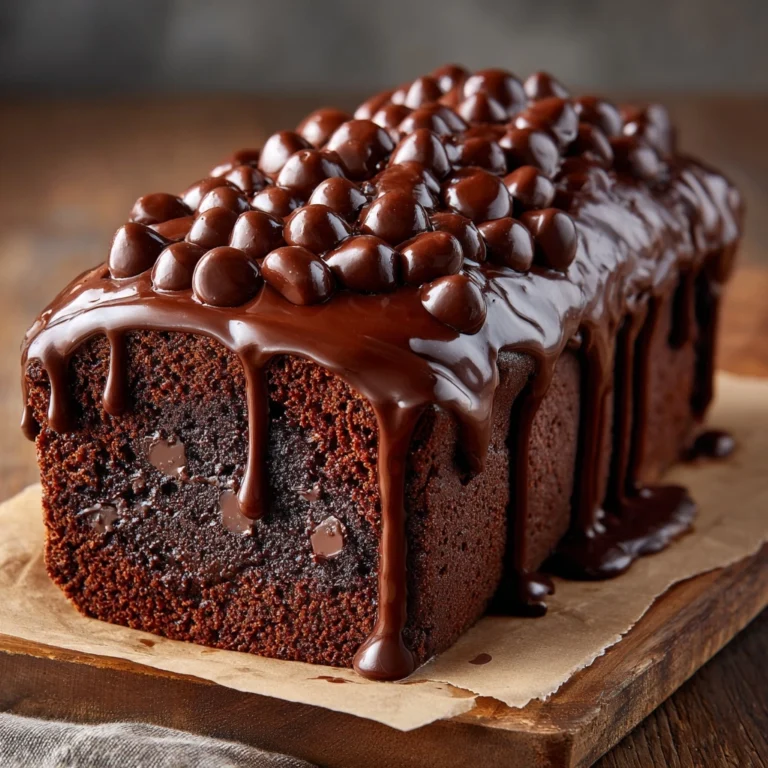 Hot Fudge Brownie Bread Recipe