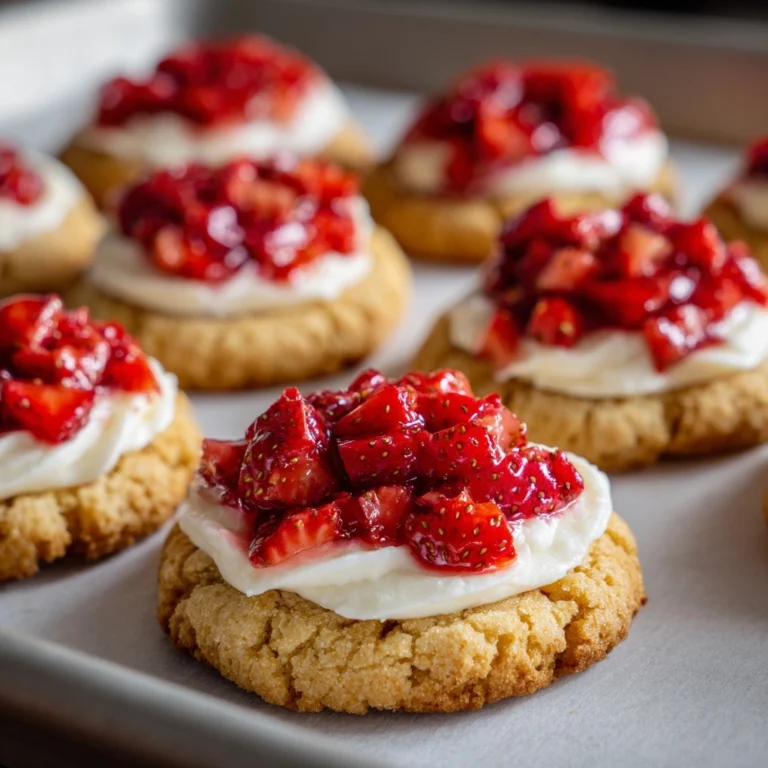 Strawberry Cheesecake Cookies Recipe