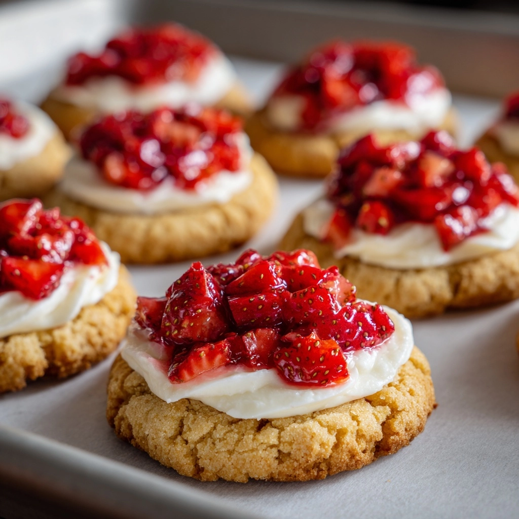 Strawberry Cheesecake Cookies Recipe - Recipe Image