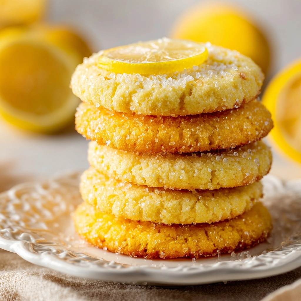 Lemon Sugar Cookies Recipe - Recipe Image